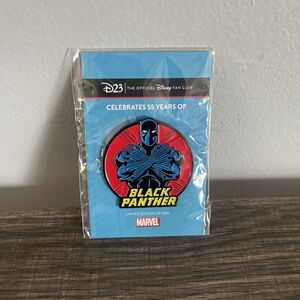 Disney D23 Exclusive Marvel's Black Panther 55th Limited Edition Enamel Pin New